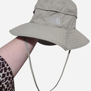The North Face khaki safari bucket fishing hiking camping sun hat‎